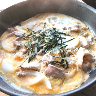 新玉ねぎが甘い他人丼の具